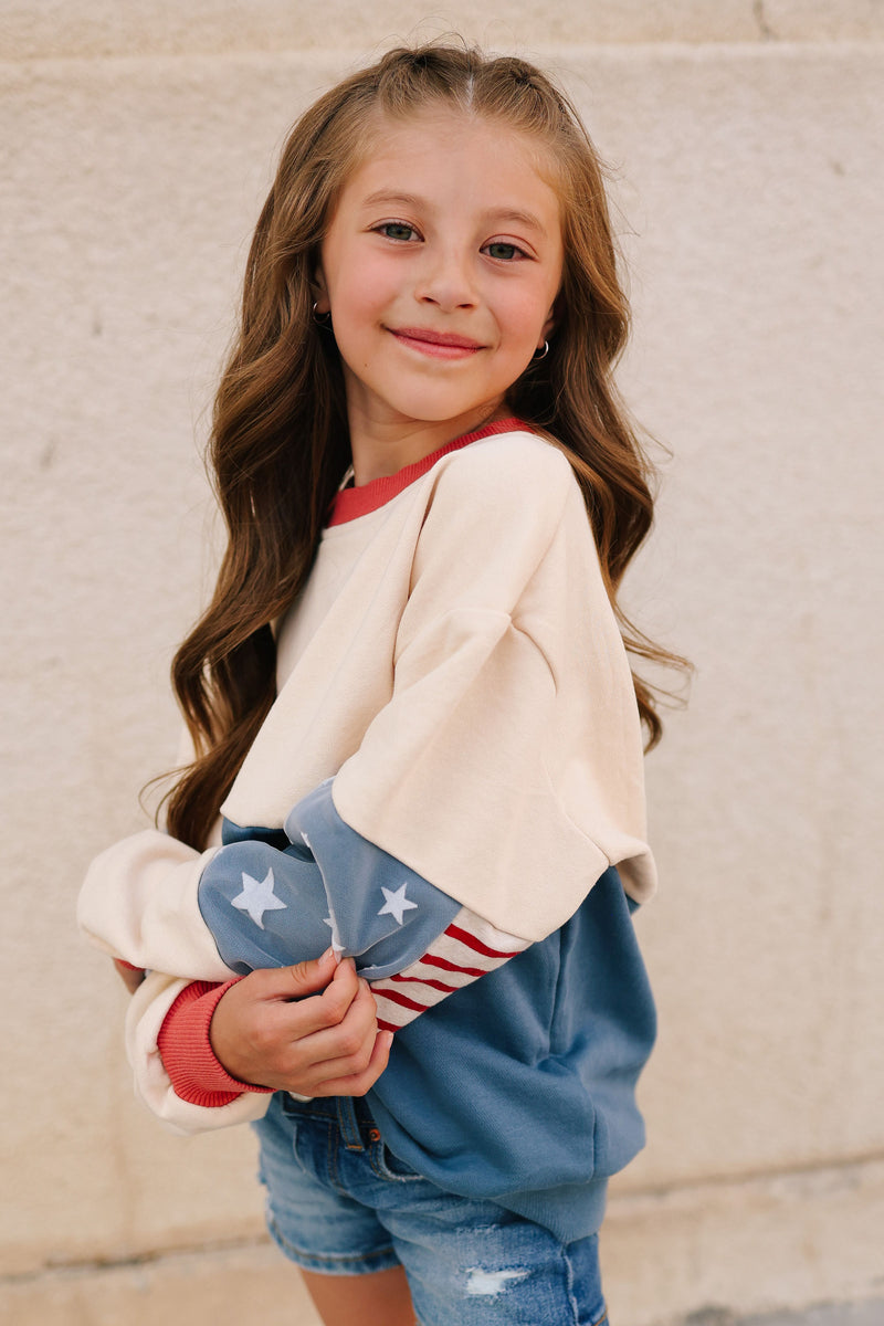 Flag Sweatshirt - Kids