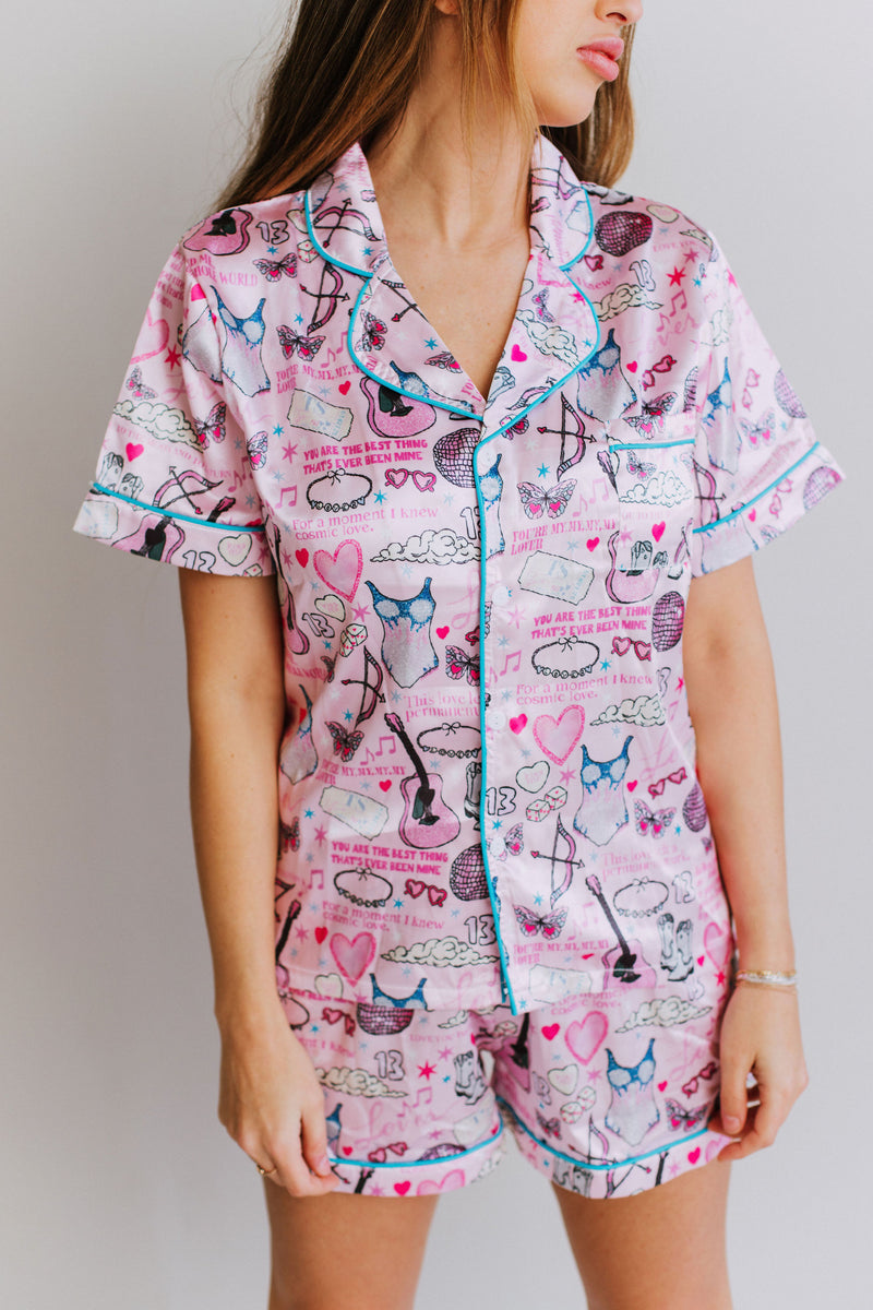 Swiftie Silk Pajamas