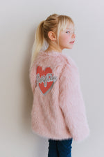 Swiftie Shimmer Faux Fur Coat