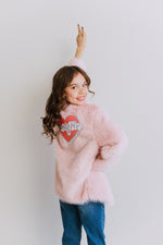 Swiftie Shimmer Faux Fur Coat