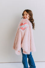 Swiftie Shimmer Faux Fur Coat