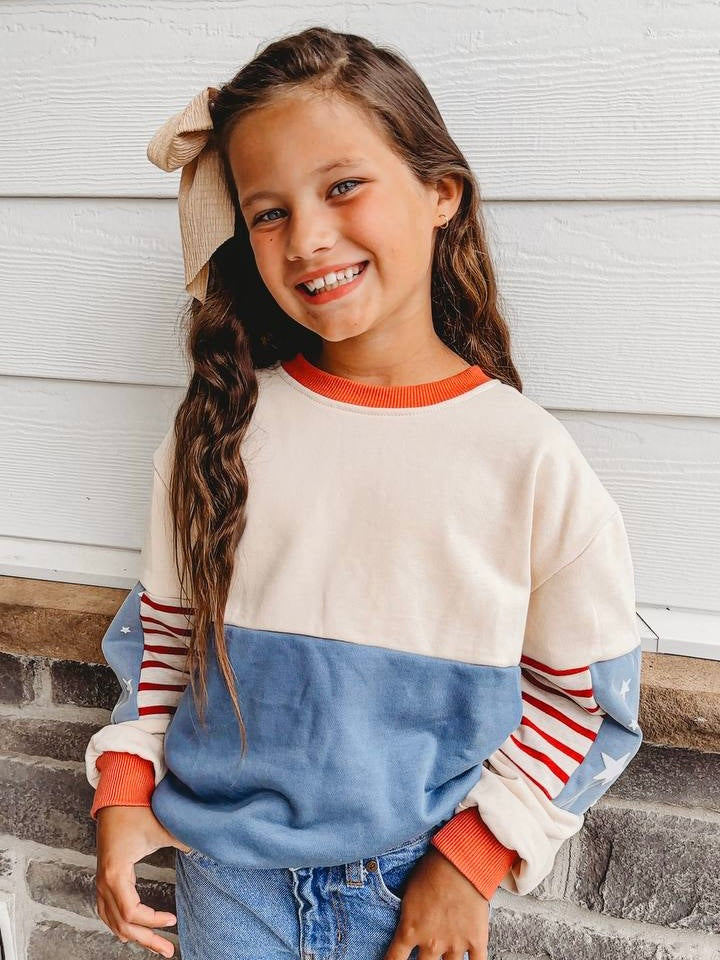 Flag Sweatshirt - Kids