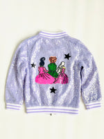 Hocus Pocus Sequin Zip Up